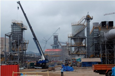 Ledakan Keras dari PT Krakatau Posco Kagetkan Warga 