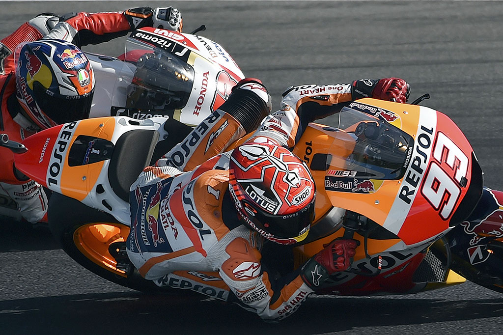 Marquez Tercepat, Lorenzo di Posisi Kedua