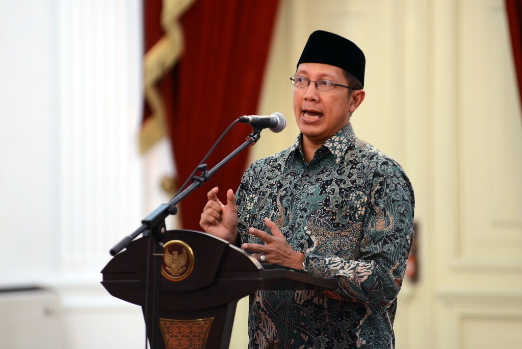 Menteri Agama Lukman Hakim Saifuddin. Foto: Panca Syurkani/MI