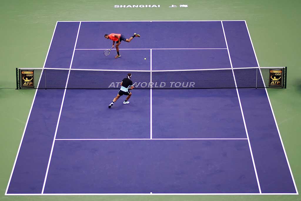 Singkirkan Nadal, Tsonga ke Final Shanghai Masters