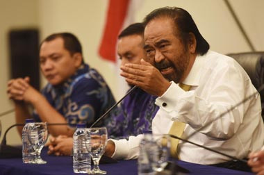 Surya Paloh Beri Nilai 6,5 Satu Tahun Pemerintahan Jokowi-JK
