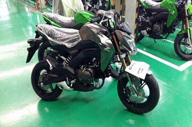 Kawasaki Z125, Motor Imut Pesaing Honda MSX Siap Meluncur 