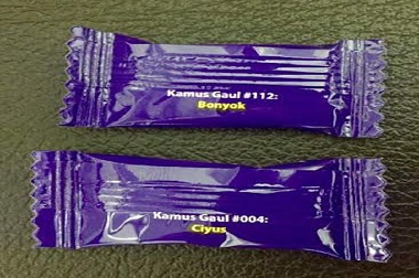 Permen Bertuliskan Ya Allah akan segera Dimusnahkan