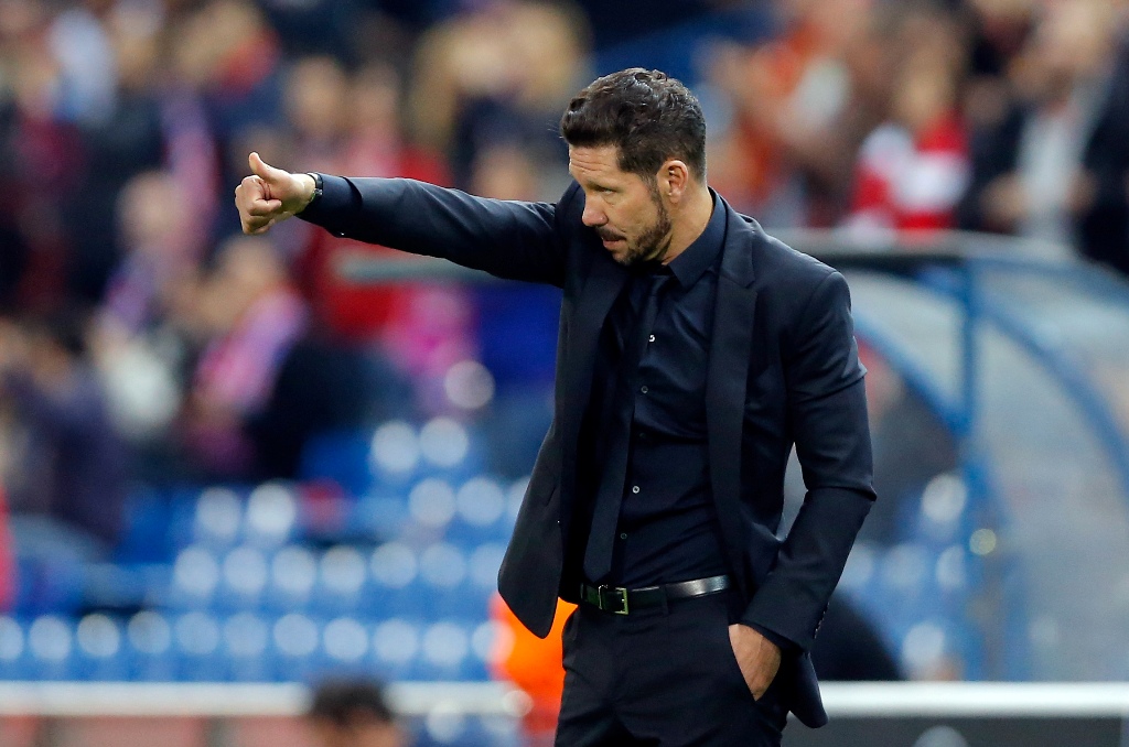 Diego Simeone (Foto: AP/Daniel Ochoa de Olza)