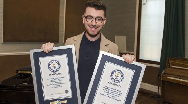 Sam Smith Pecahkan 2 Rekor Dunia