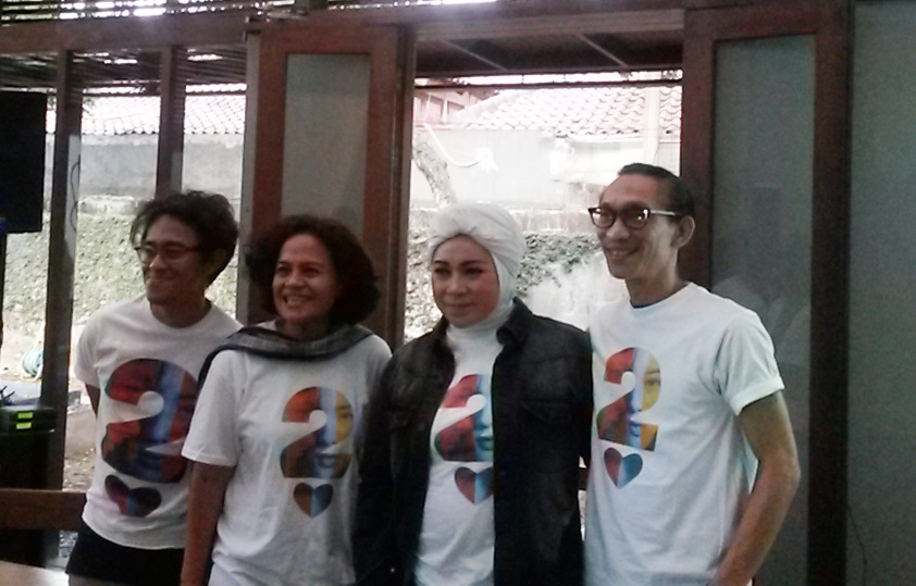 Jumpa pers film AADC 2 (Foto:Metrotvnews.com/Nia Deviyana)
