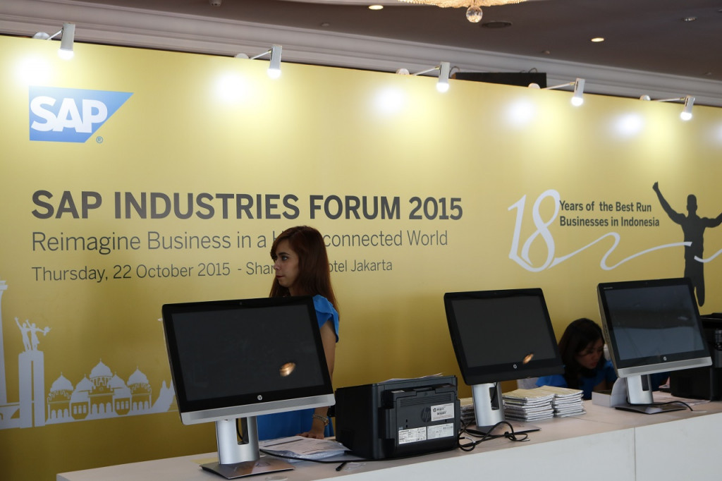 SAP Industries Forum 2015 akan bahas mengenai pemanfaatan IT di industri (MTVN/DANU)