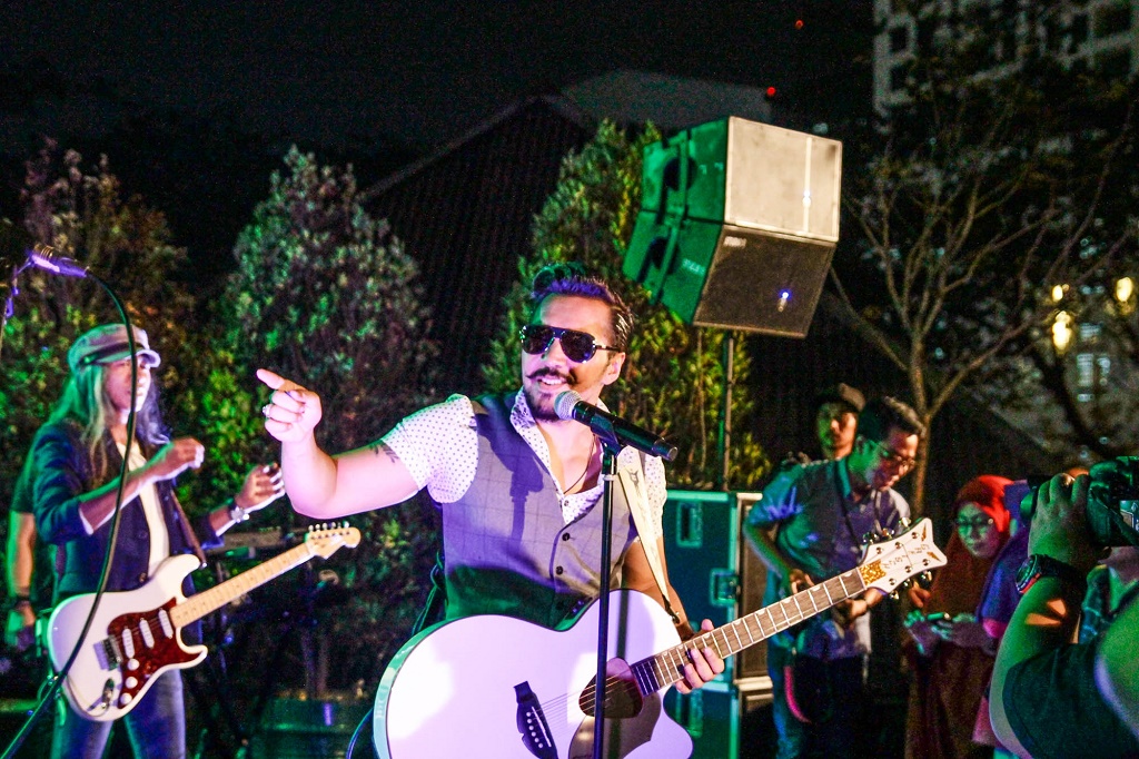 Konser 20 tahun Naif. (Foto:MTVN/A.Shindu Alpito)