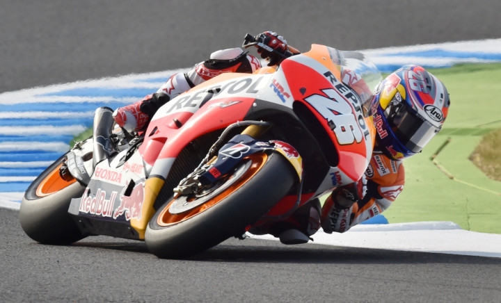 Lorenzo Terjatuh, Pedrosa Tercepat