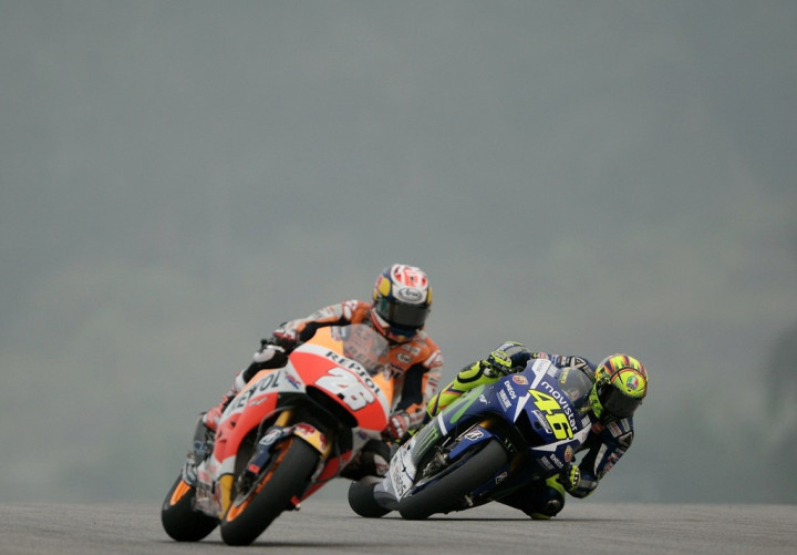 Kabut Asap Bikin Rossi Sulit Memprediksi Cuaca