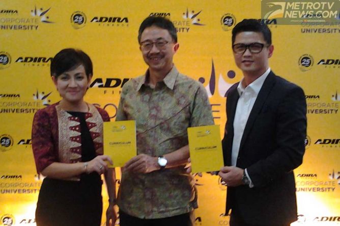 Presiden Direktur Adira Finance Willy S. Dharma. MTVN/Bagus Rachmanto