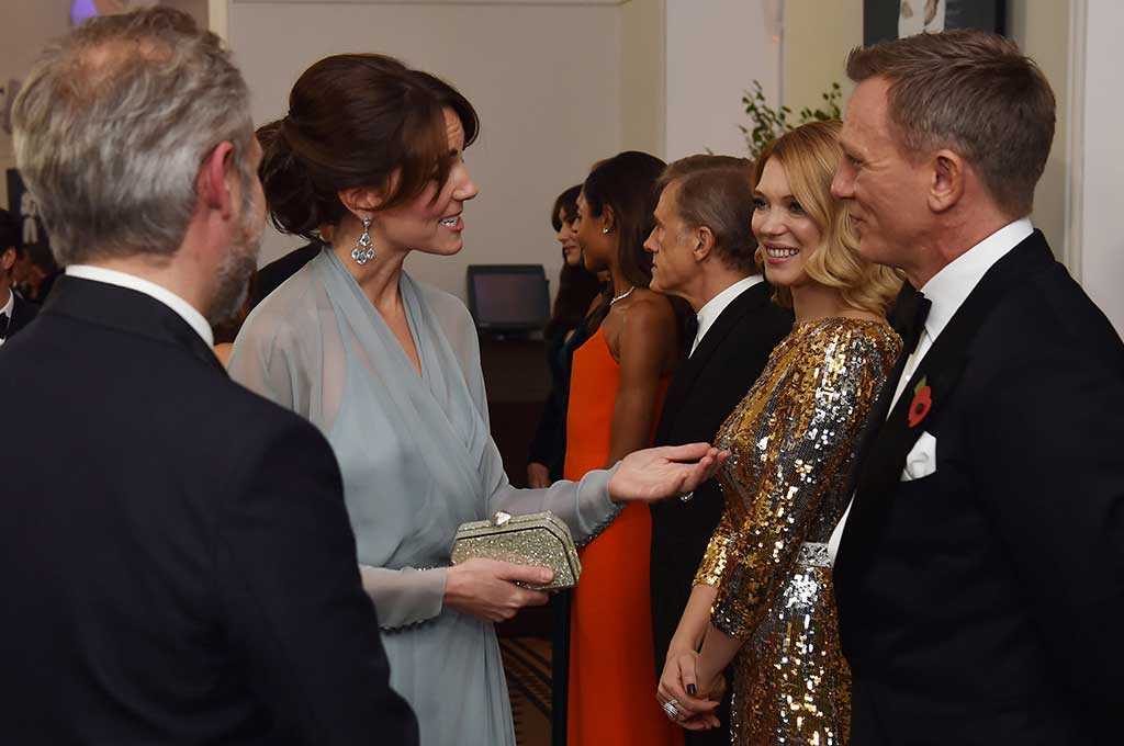 Keluarga Kerajaan Inggris Hadiri Premiere 'Spectre'