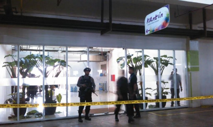 4 Polisi Masih Berjaga di Mall Alam Sutera