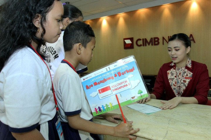 CIMB Niaga Literasi Keuangan bagi Pelajar