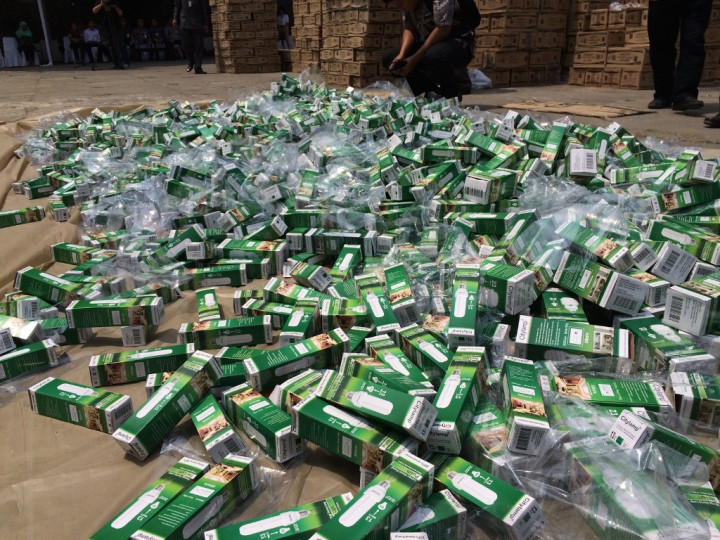 Kemendag Musnahkan Lampu dan Pompa Listrik Asal Tiongkok