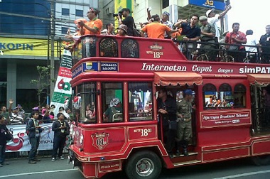 Setelah Mahasiswa Jatuh, Bus Bandros Dievaluasi Kepolisian