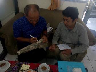 Balai Arkeologi Yogyakarta Teliti Fosil Buton Brebes