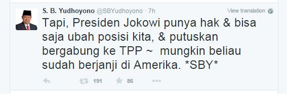 Ini Alasan SBY Tampik Ajakan Obama 