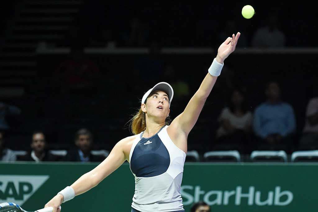 Kalahkan Kvitova, Muguruza Melaju ke Semifinal