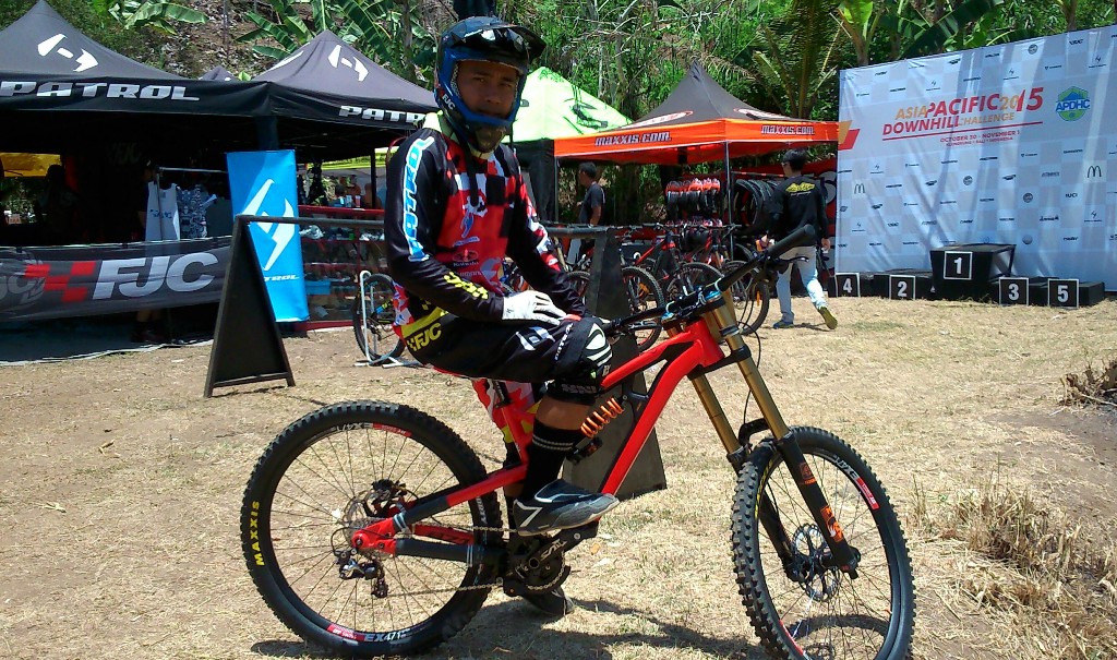 Popo jadi salah satu andalan tim Patrol FJC di APDHC 2015. (Foto: Metrotvnews.com/Hilman Haris)