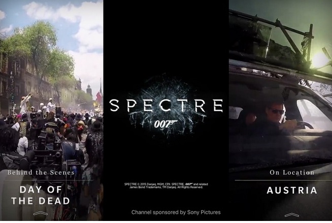 Proses Syuting 'Spectre' Bisa Dilihat di Snapchat