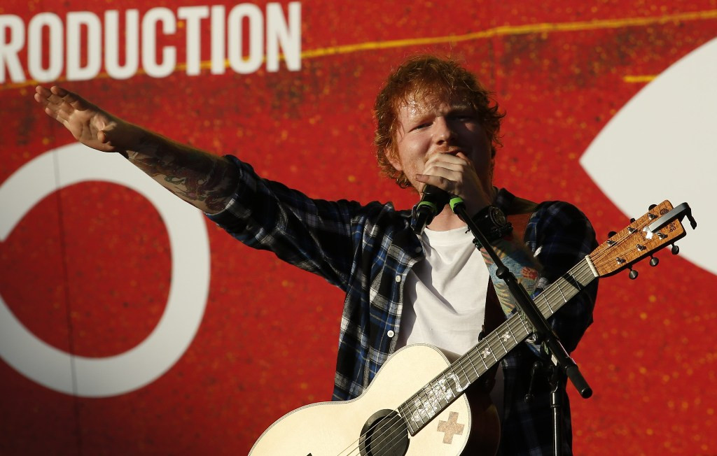 Ed Sheeran (Foto:AFP/Kena Betancur)