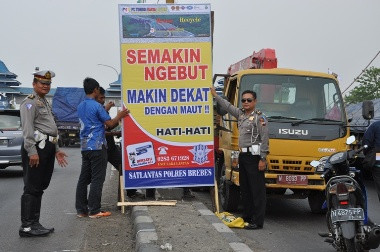Ada Tujuh Kecelakaan saat Operasi Zebra di Brebes