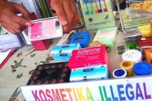 Ribuan Kosmetik Mengandung Merkuri Diamankan