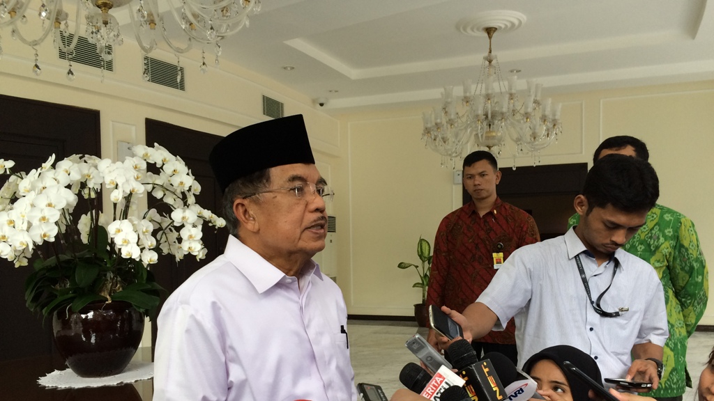 Wapres Jusuf Kalla. (FOTO: MTVN/Husen Miftahudin)