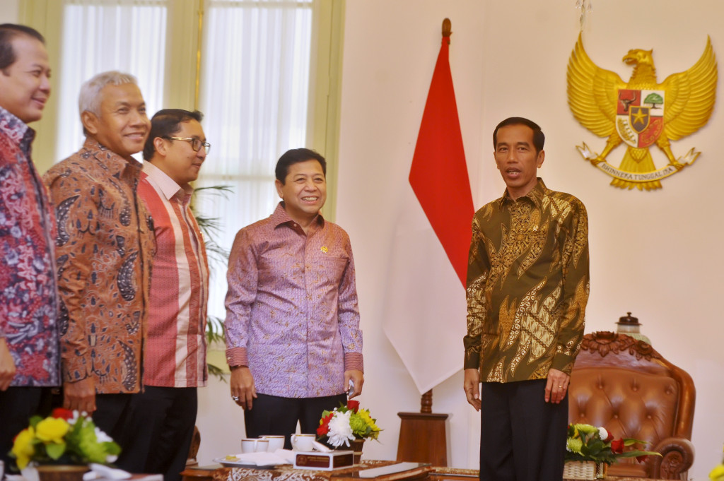 Undang Pimpinan DPR, Jokowi Gelar Rapat Konsultasi - Medcom.id