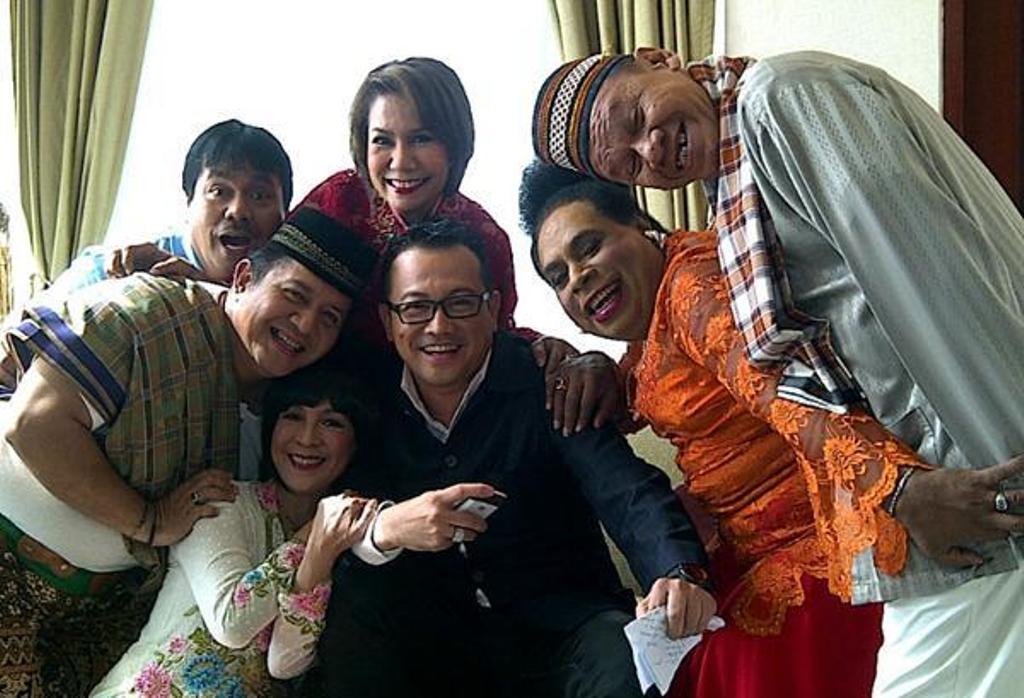 Lenong Rumpi bersama Alvin Adam. (foto:just-alvin.com)