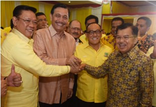 Dualisme Golkar, JK Minta Menkumham Jalankan Putusan MA