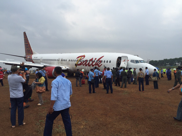 Batik Air Tergelincir di Bandara Yogya, Penumpang Selamat 