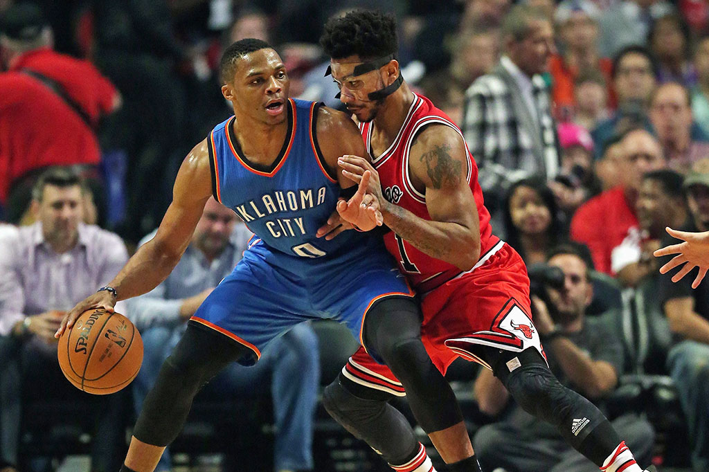 Bulls Kalahkan Thunder 104-98