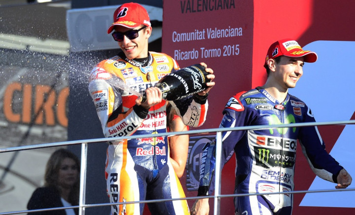 Marquez Ucapkan Selamat kepada Lorenzo