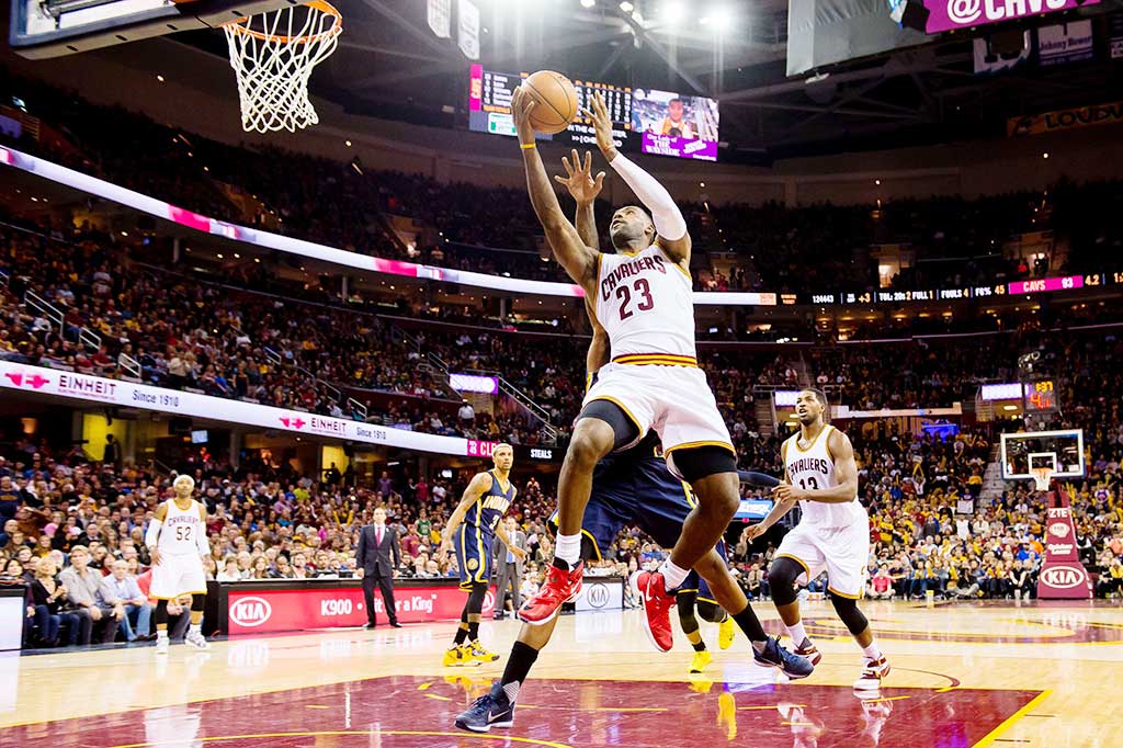 James Bawa Cavaliers Kalahkan Pacers