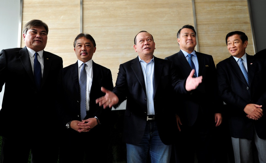 FIFA saat bertemu Ketua Umum PSSI (Foto: ANTARA FOTO/Wahyu Putro)