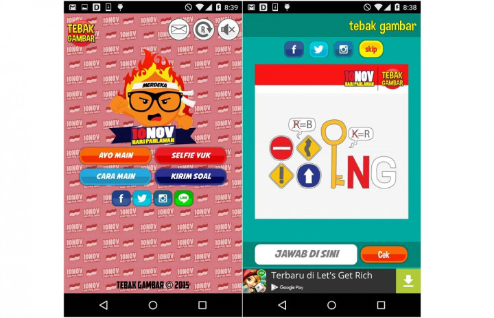 Usung Tema Hari Pahlawan, Tebak Gambar Adakan Kampanye KREASI