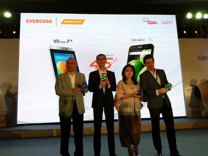 EVERCOSS Luncurkan Dua Smartphone 4G 
