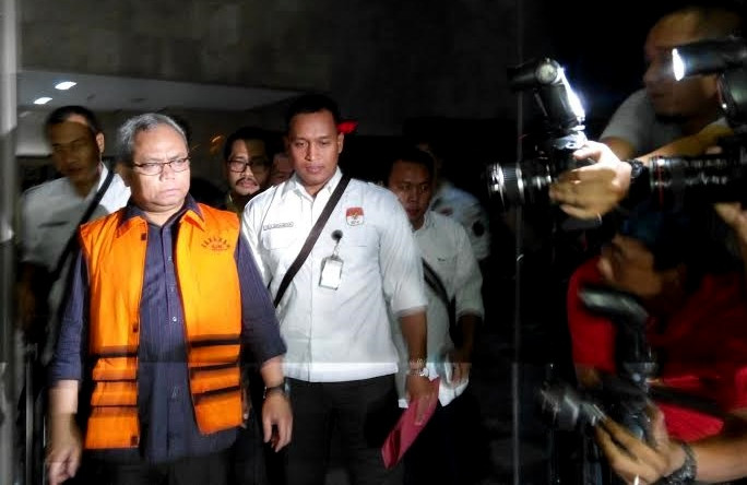 4 Pimpinan DPRD Sumut Penerima Suap Ditahan 