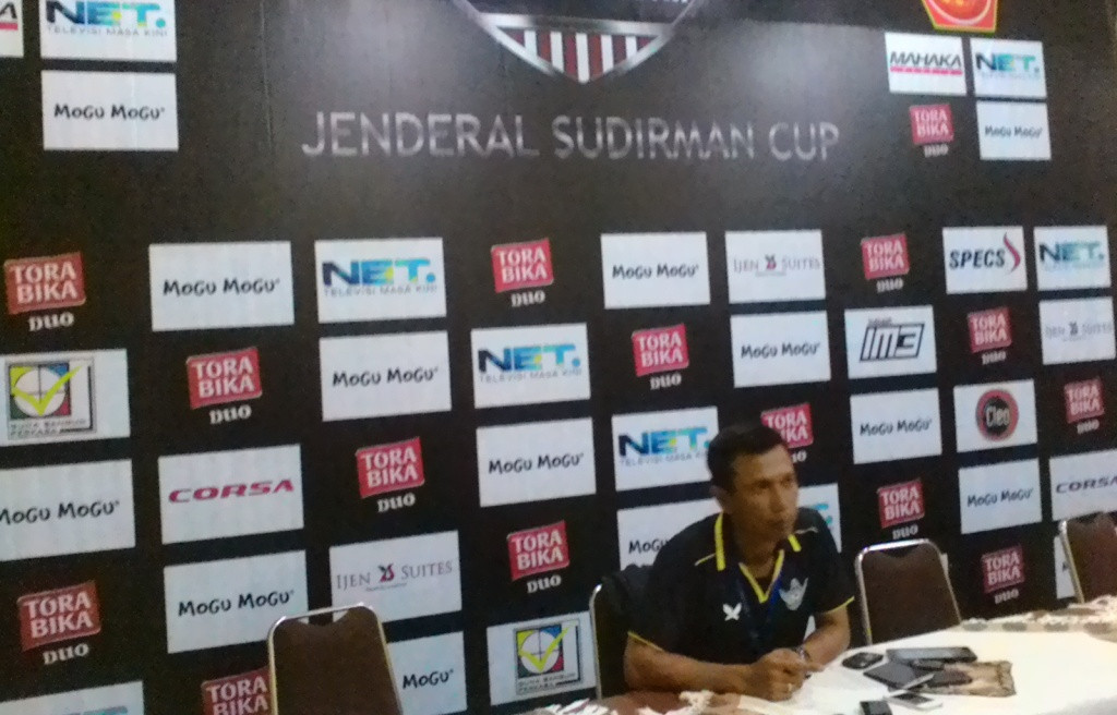 Pelatih Persegres Widodo C Putro (Foto: Aditya Mahatva Yodha/MTVN)