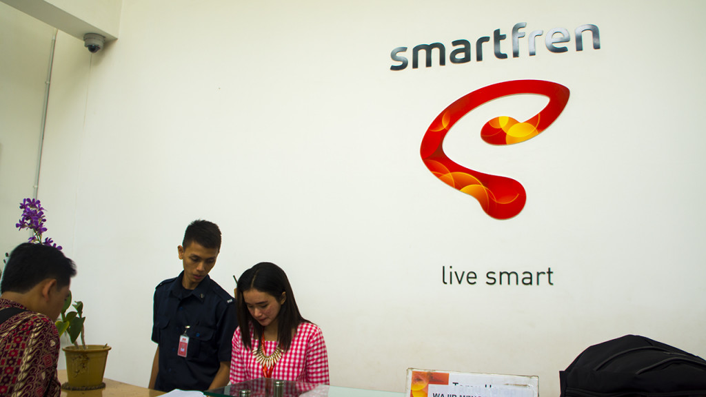 Laboratorium jaringan Smartfren di kawasan BSD City, Tangerang (MTVN/DANU)