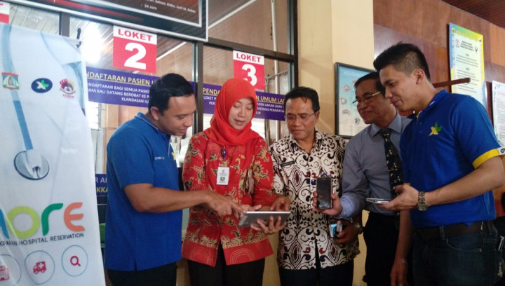 XL Digitalisasi Sistem Pemesanan Rumah Sakit di Balikpapan
