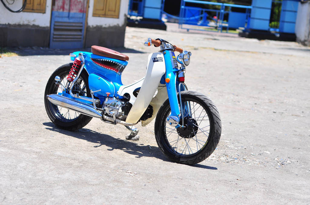 90 Gambar modifikasi motor honda c70 Paling Keren