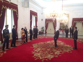8 Duta Besar Serahkan Surat Kepercayaan Kepada Presiden Jokowi