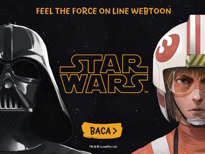 Komik Star Wars Kini Bisa Dibaca di LINE Webtoon 