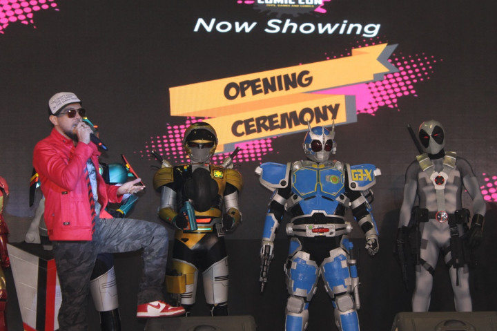 Pembukaan Indonesia Comic Con, dari Gaban Sampai Parade Star Wars 