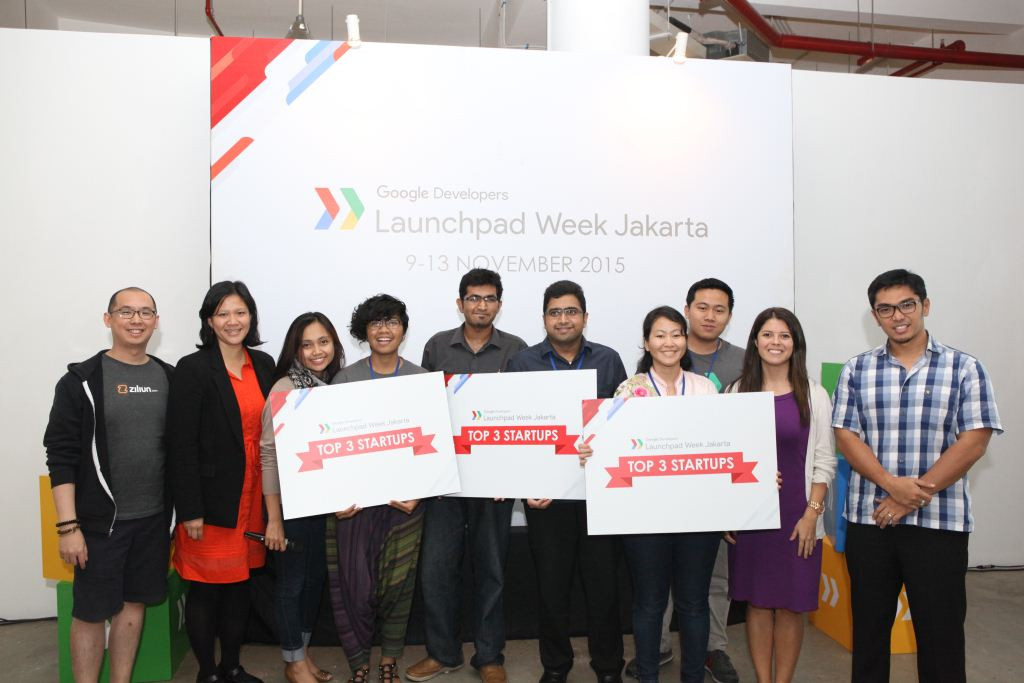 Tiga startup terbaik di Google Launch Pad Week