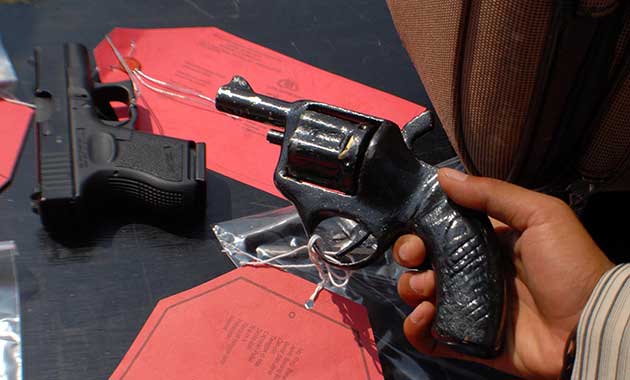 Bawa Senjata Api, PNS Dishub Kota Bekasi Diamankan