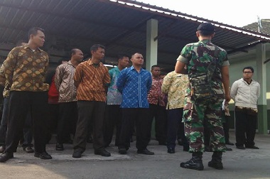 20 Relawan Diberangkatkan ke Lokasi Pelatihan Bela Negara